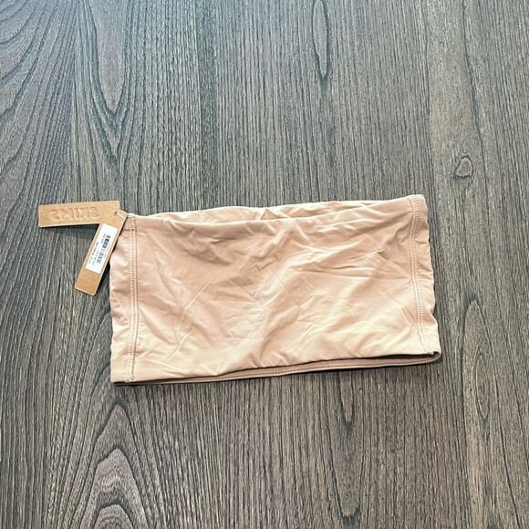 NWT Skims Fits Everybody Bandeau Bra Clay - Size XXS - Picture 4 of 4